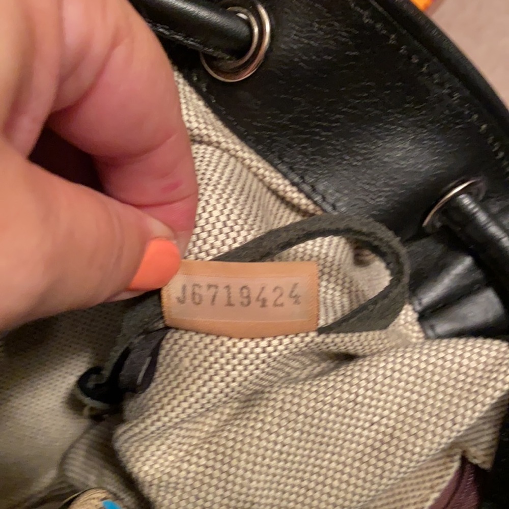 Dooney & Bourke black drawstring bag - Picture 8 of 8